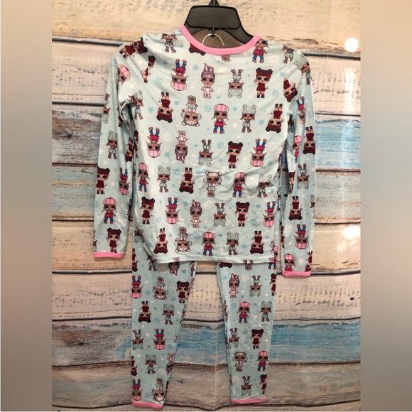 LOL Surprise Girls Pajama Set Cuddl Duds Climate Right Size Large - Picture 1 of 10